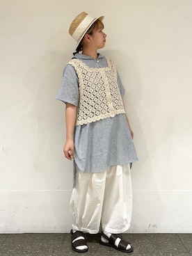 松さん(レディース・153cm)の秋コーディネート