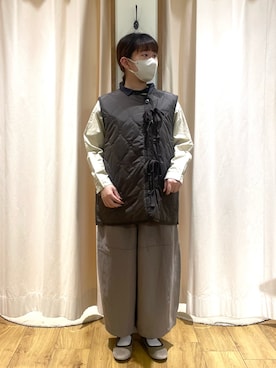 松さん（レディース・153cm）の秋コーディネート