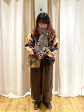 松さん（レディース・153cm）の冬コーディネート