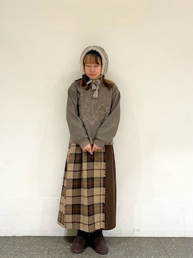 松さん（レディース・153cm）の冬コーディネート