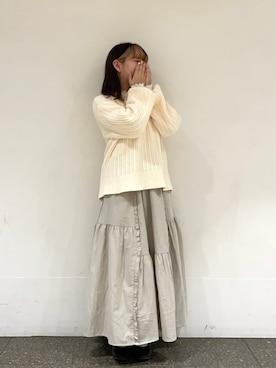 松さん（レディース・153cm）の冬コーディネート