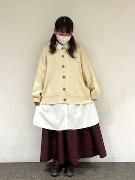 松さん（レディース・153cm）の冬コーディネート