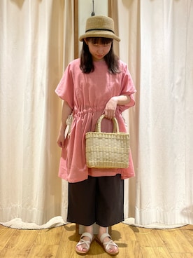 松さん（レディース・152cm）の夏コーディネート