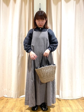 松さん（レディース・153cm）の春コーディネート