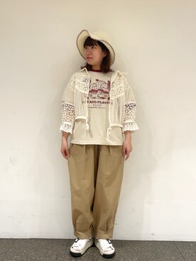 松さん（レディース・153cm）の春コーディネート