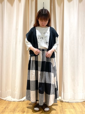 松さん（レディース・153cm）の夏コーディネート