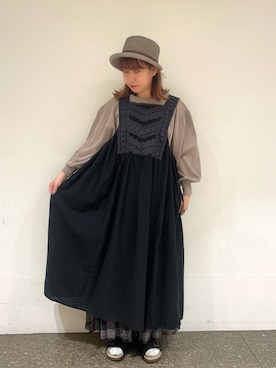 松さん(レディース・153cm)の夏コーディネート