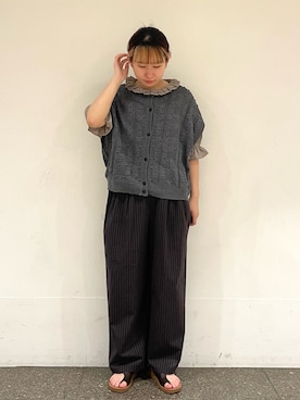 松さん(レディース・153cm)の秋コーディネート