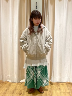 松さん（レディース・153cm）の冬コーディネート