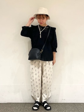 松さん（レディース・153cm）の夏コーディネート