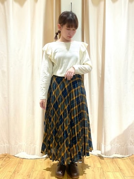 松さん（レディース・152cm）の秋コーディネート