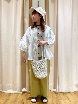 松さん（レディース・153cm）の夏コーディネート