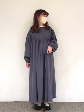 「152cm」｜「アイテム（その他）」を使った、松さん（レディース・152cm）の冬コーディネート
