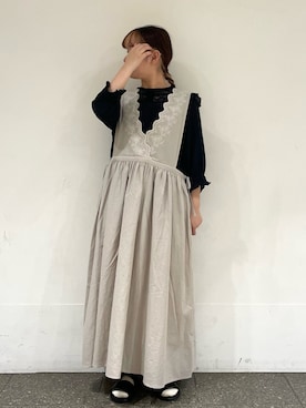 松さん(レディース・153cm)の夏コーディネート