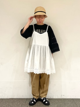 松さん（レディース・153cm）の夏コーディネート