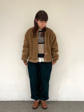 松さん（レディース・153cm）の冬コーディネート