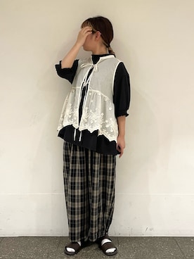 松さん(レディース・153cm)の秋コーディネート