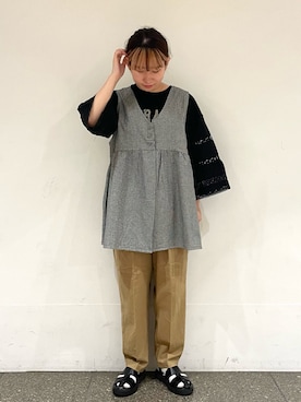 松さん（レディース・153cm）の夏コーディネート