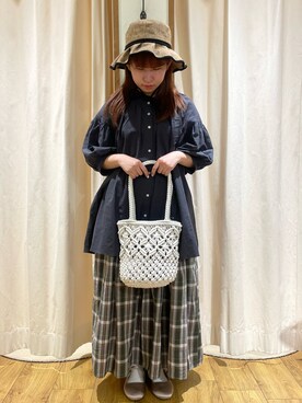 松さん（レディース・152cm）の夏コーディネート