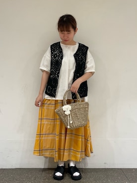 松さん（レディース・153cm）の夏コーディネート