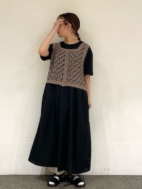 松さん(レディース・153cm)の秋コーディネート