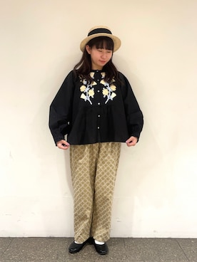 松さん（レディース・153cm）の春コーディネート