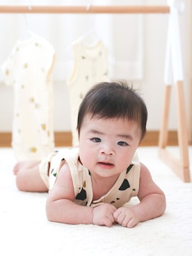 「romper」｜Noah さん（キッズ・70cm）の秋コーディネート