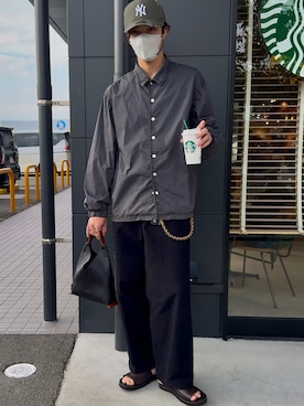 「schott（ショット）のアイテム」を使った、りょたさん（メンズ・188cm）の春コーディネート