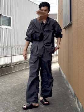 「G-SHOCK（ジーショック）のアイテム」を使った、りょたさん（メンズ・188cm）の春コーディネート