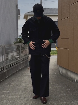 りょたさん（メンズ・188cm・20代）の秋コーディネート