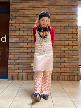 「ランジェリー」｜くみこさん（レディース・150cm）の春コーディネート