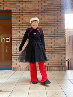 「アイテム（ワンピース/ドレス）」を使った、くみこさん（レディース・150cm）の秋コーディネート