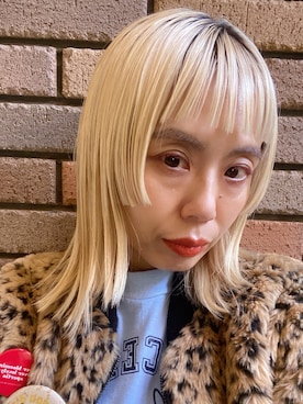 「SANSeLF（サンセルフ）のアイテム」を使った、くみこさん（レディース・150cm）の冬コーディネート