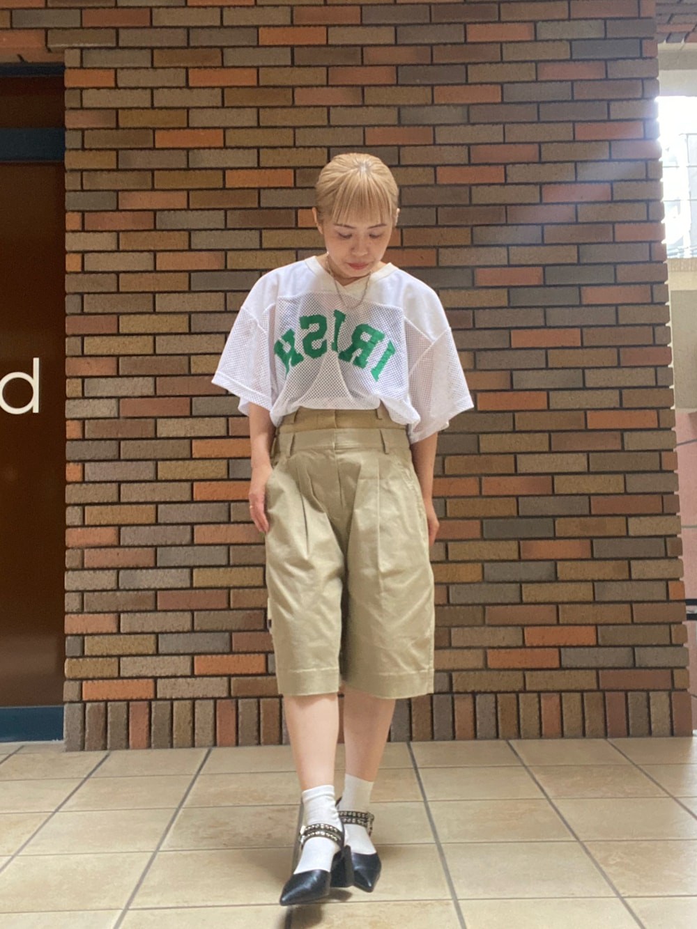 2WAYダブルウエストカーブハーフパンツ 2way Double Waist Curve Shorts/2WAYダブルウエストカーブハーフ