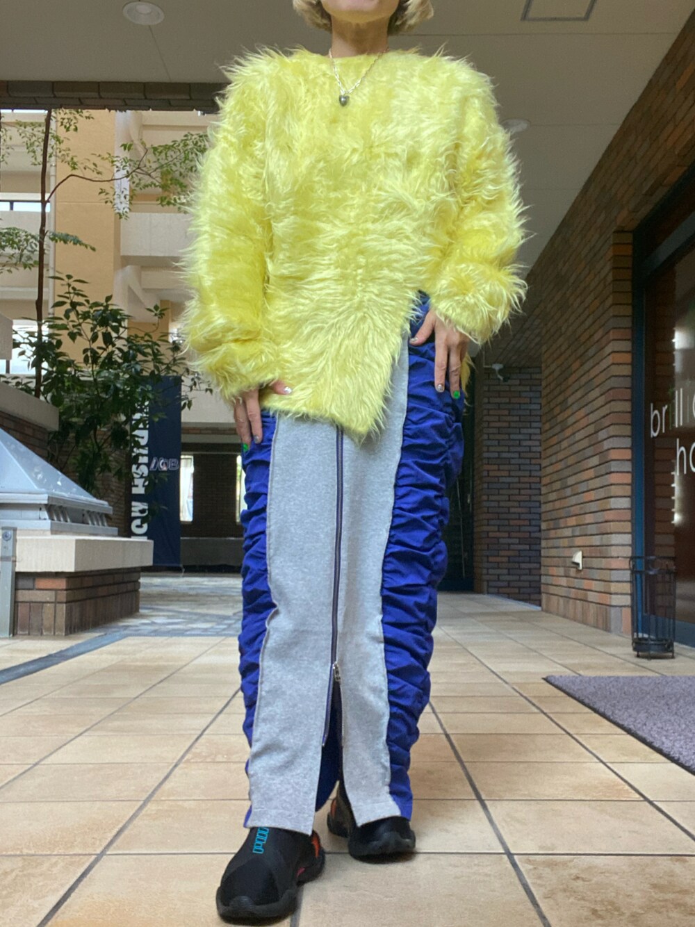 【led.tokyo】DOCKING NYLON SKIRT led.tokyo（レッドトウキョウ）の「【led.tokyo】DOCKING NYLON