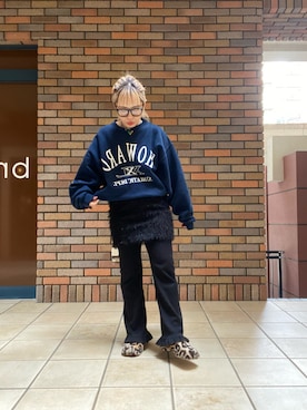 「アイテム（その他シューズ）」を使った、くみこさん（レディース・150cm）の秋コーディネート