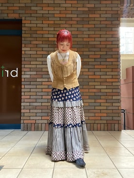 「PUMA(プーマ)のアイテム」を使った、くみこさん(レディース・150cm)の冬コーディネート