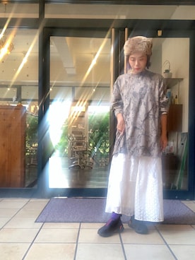 くみこさん（レディース・150cm）の秋コーディネート