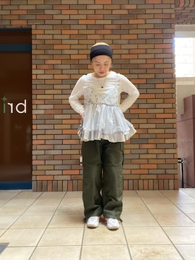 くみこさん（レディース・150cm）の春コーディネート