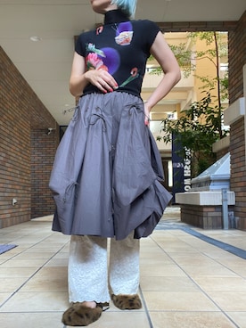 「残暑コーデ」｜くみこさん（レディース・150cm）の秋コーディネート