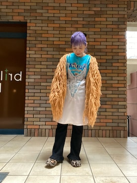 「アイテム（ワンピース/ドレス）」を使った、くみこさん（レディース・150cm）の秋コーディネート