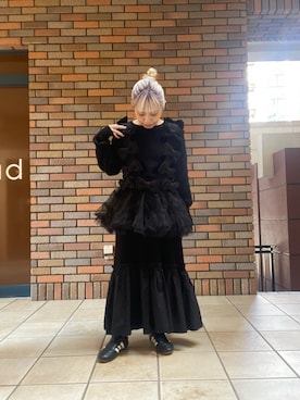 「アイテム（ワンピース/ドレス）」を使った、くみこさん（レディース・150cm）の秋コーディネート