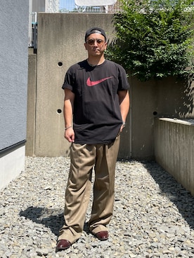 「アイテム（ブーツ）」を使った、Yukkunさん（メンズ・172cm）の夏コーディネート