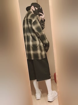 「COOTIE PRODUCTIONS（クーティープロダクションズ）のアイテム」を使った、TENYU☻さん（メンズ・175cm）の春コーディネート