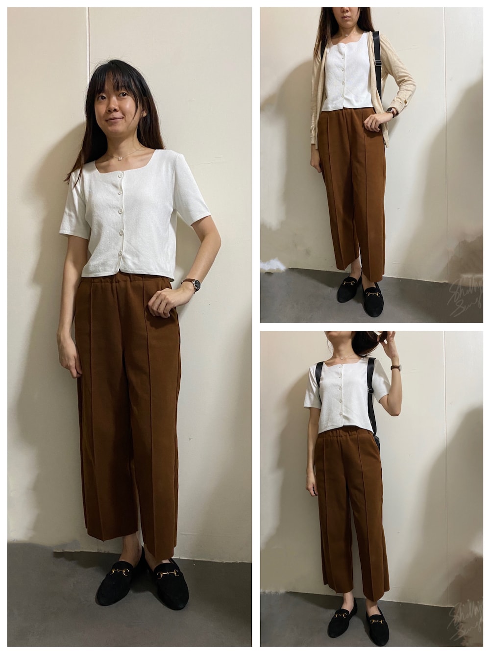 「Hush Puppiesのアイテム（バレエシューズ、ブラック系）」を使った、Shelly.rec.🇲🇾さん（レディース・166cm）の夏コーディネートの1枚目の写真