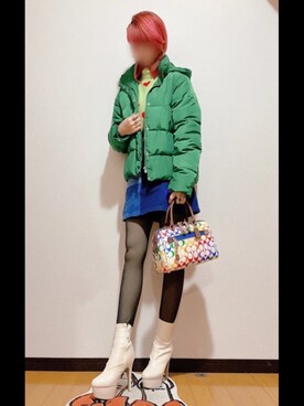 Dazzlin ダズリン のデニムスカートを使った人気ファッションコーディネート Wear