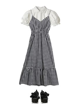 ぷんさん（レディース・154cm）の秋コーディネート