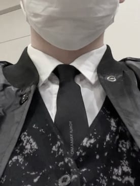 「アイテム（フォーマルスーツ/小物）」を使った、もりつぐ りひとさん（メンズ・187cm・20代）の秋コーディネート