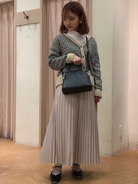 「Te chichi TERRASSE（テチチテラス）のアイテム（その他シューズ）」を使った、SAKURAさん（レディース・152cm）の秋コーディネート
