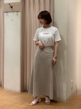 「Te chichi TERRASSE」｜SAKURAさん（レディース・152cm）の春コーディネート